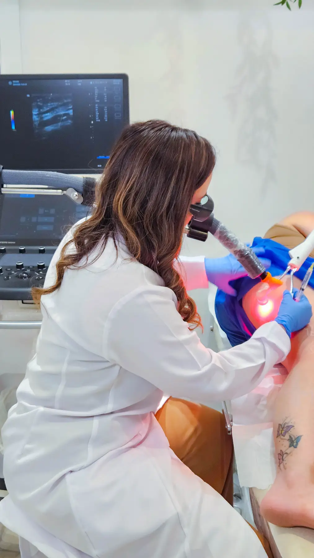 Preparo de procedimento vascular no ambiente ambulatorial